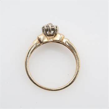 10kt Gold Diamond Accent Ring