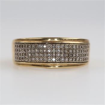 10kt Gold Diamond Accent Ring