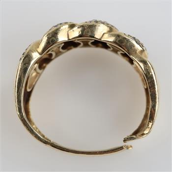 10kt Gold Diamond Accent Ring