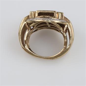 10kt Gold Diamond Accent Ring