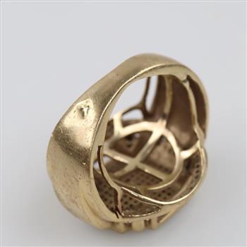 10kt Gold Diamond Accent Ring