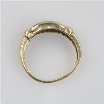 10kt Gold Diamond Band