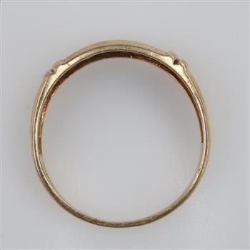 10kt Gold Diamond Band