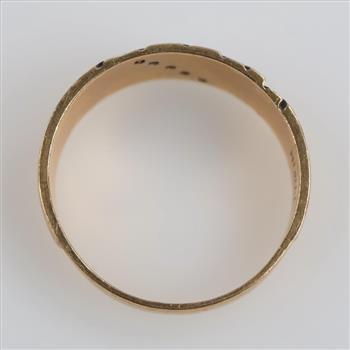 10kt Gold Diamond Band