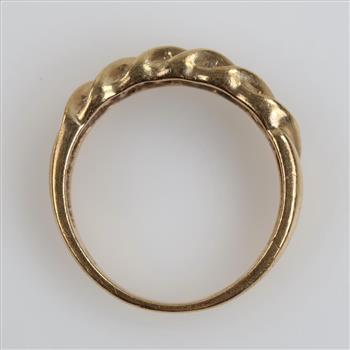 10kt Gold Diamond Band