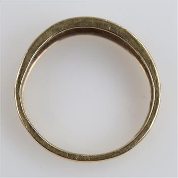 10kt Gold Diamond Band
