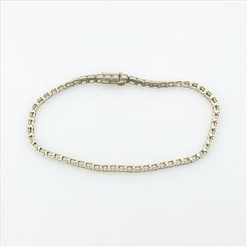 10kt Gold Diamond Bracelet