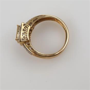 10kt Gold Diamond Bridal Set