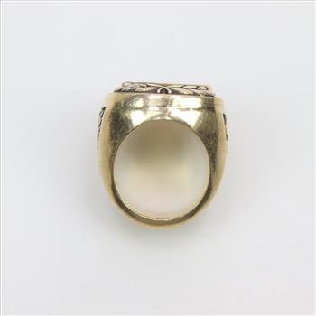 10kt Gold Diamond Club Ring