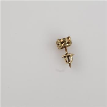 10kt Gold Diamond Earring