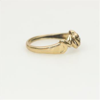 10kt Gold Diamond Mom Ring