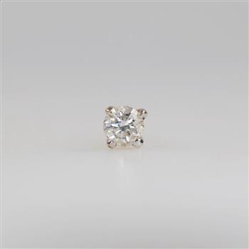 10kt Gold Diamond Nose Ring