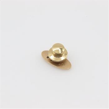 10kt Gold Diamond Pin