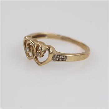 10kt Gold Diamond Ring