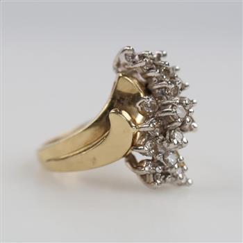10kt Gold Diamond Ring