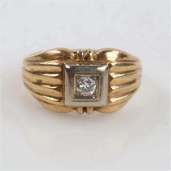 10kt Gold Diamond Ring