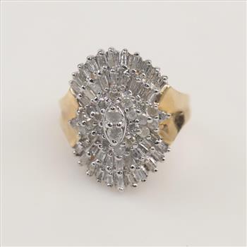 10kt Gold Diamond Ring