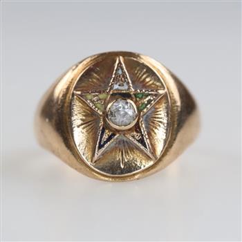 10kt Gold Diamond Ring