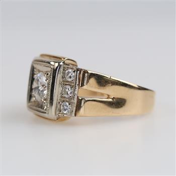 10kt Gold Diamond Ring