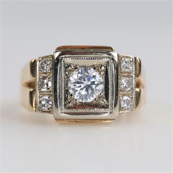 10kt Gold Diamond Ring