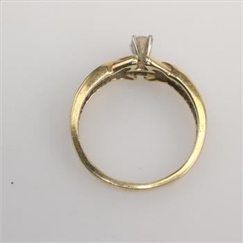 10kt Gold Diamond Ring
