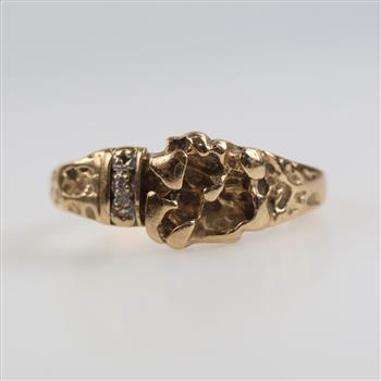 10kt Gold Diamond Ring