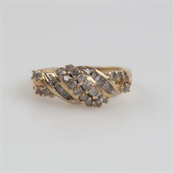 10kt Gold Diamond Ring