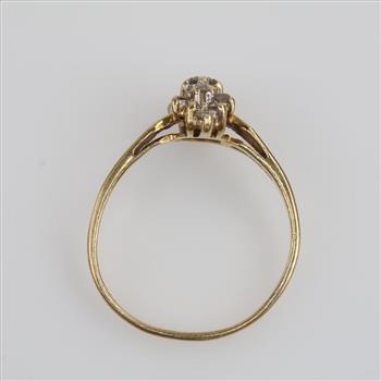 10kt Gold Diamond Ring