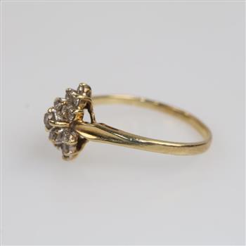 10kt Gold Diamond Ring