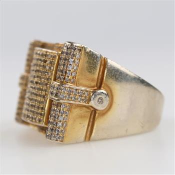 10kt Gold Diamond Ring