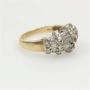 10kt Gold Diamond Ring
