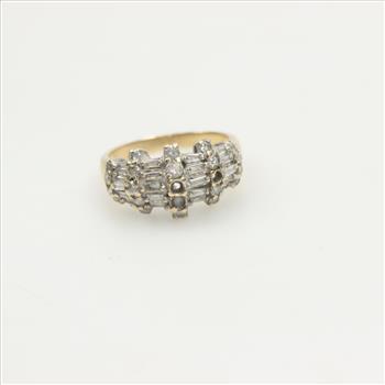 10kt Gold Diamond Ring