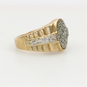 10kt Gold Diamond Ring