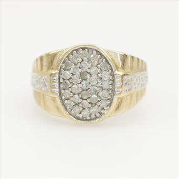 10kt Gold Diamond Ring
