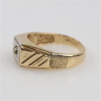 10kt Gold Diamond Ring