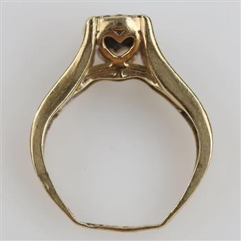 10kt Gold Diamond Ring