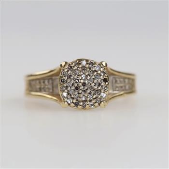 10kt Gold Diamond Ring