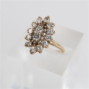 10kt Gold Diamond Ring