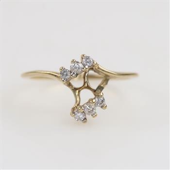 10kt Gold Diamond Ring