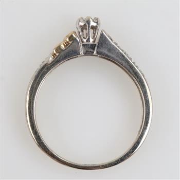 10kt Gold Diamond Ring