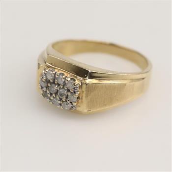 10kt Gold Diamond Ring