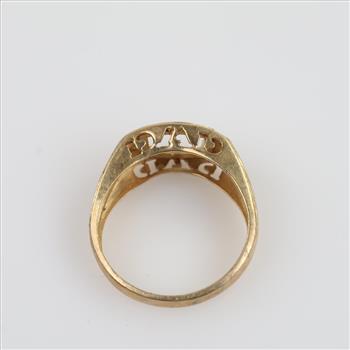 10kt Gold Diamond Ring