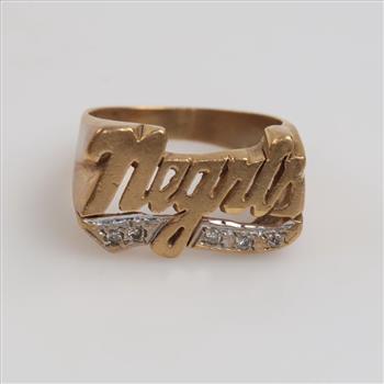 10kt Gold Diamond Ring