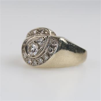 10kt Gold Diamond Ring