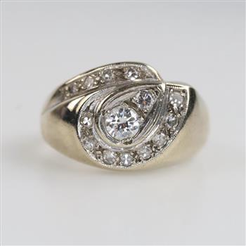 10kt Gold Diamond Ring