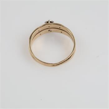 10kt Gold Diamond Ring