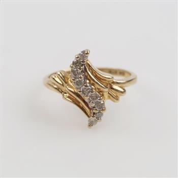 10kt Gold Diamond Ring