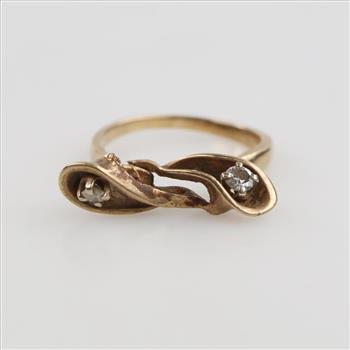 10kt Gold Diamond Ring