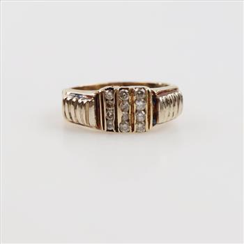 10kt Gold Diamond Ring