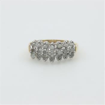 10kt Gold Diamond Ring